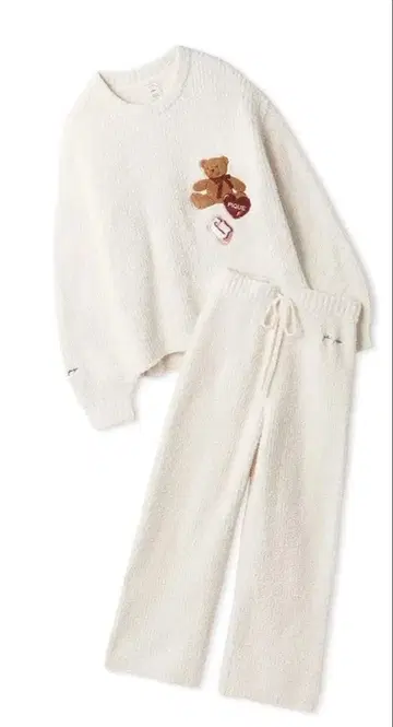 젤라또피케 베비모코 베어사가라 풀오버&롱팬츠