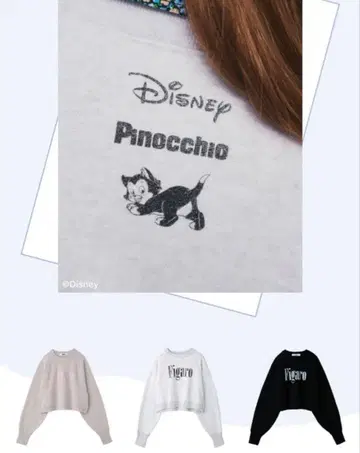 FURFUR FIGARO 맨투맨 핑크