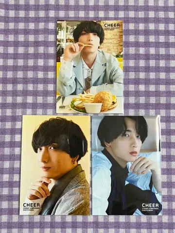 고바야시 치아키 사진집 CHEER 랜덤 브로마이드 3장 세트 1