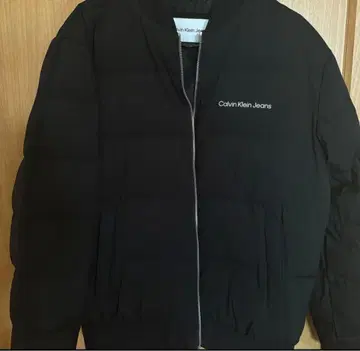 Calvin Klein Jeans 다운 자켓 블랙