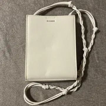 [레어] JIL SANDER 탱글 숄더백 화이트