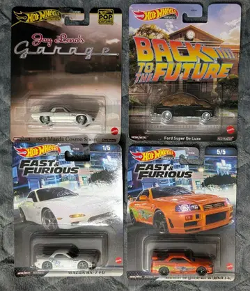 핫휠 4대 세트