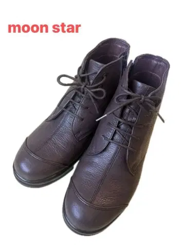[배송비 포함] moon star 브라운 숏 부츠 중고 미끄러짐 방지
