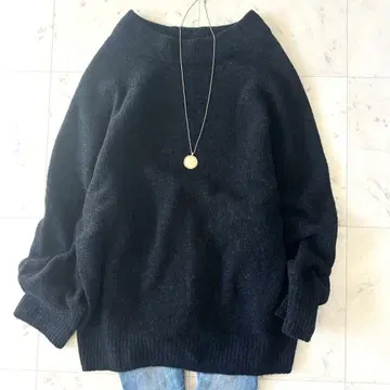 새상품급 스픽 앤 스팬 보틀넥 돌먼 슬리브 니트 최근 모델