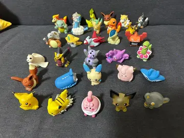 가격 인하 포켓몬 미니 피규어 세트 31개 손가락 인형 클리어 레트로