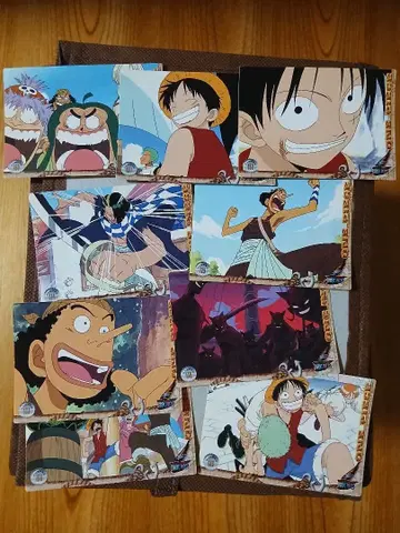 ONE PIECE 스티커 9장 세트