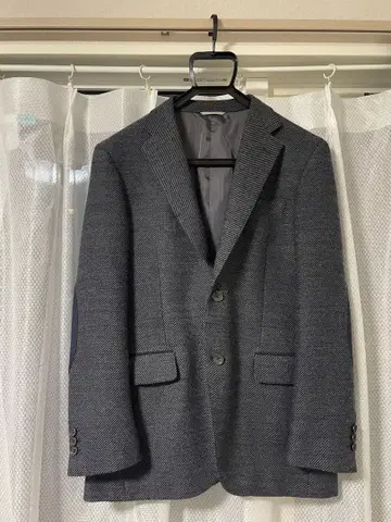 Sei 헤링본 비즈니스 자켓 그레이