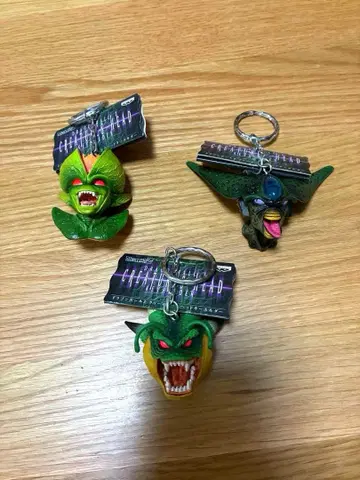 드래곤볼 Z 크리처즈 헤드 키링 3종 세트