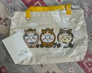 치이카와 (먼작귀) 해피백 2026 (오년) 엽서북 토트백