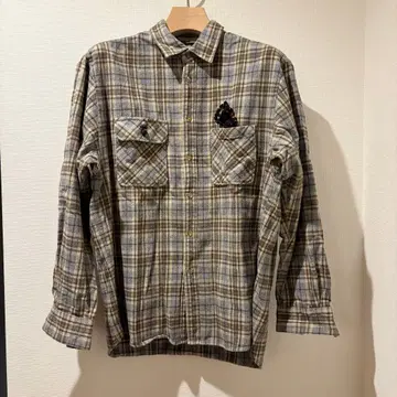 doublet 거미 무늬 플란넬 셔츠