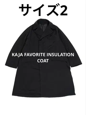 KAJA FAVORITE INSULATION COAT OVY 사이즈 2