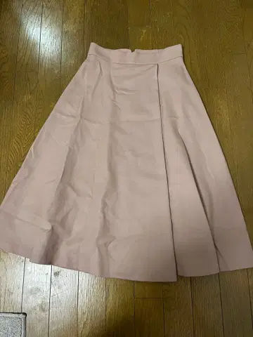 최종 가격! 아나이 울 스커트 36 핑크