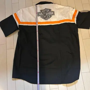 HARLEY-DAVIDSON 반팔 워크 셔츠 LL 사이즈