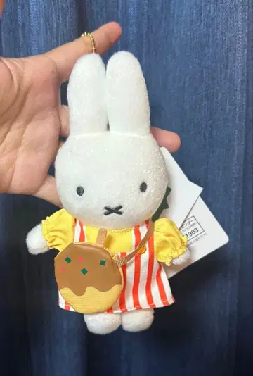 미피 스타일 오사카 점포 한정판 타코야키 미니백 미피 마스코트