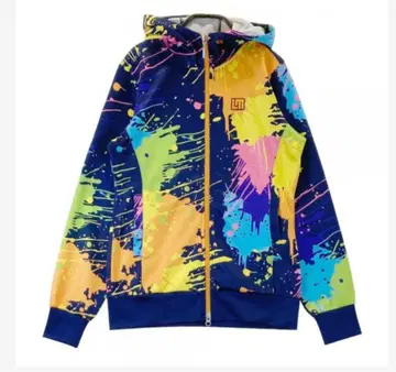 라우스마우스 여성용 M 사이즈 컬러풀 자켓 후드티 블루종