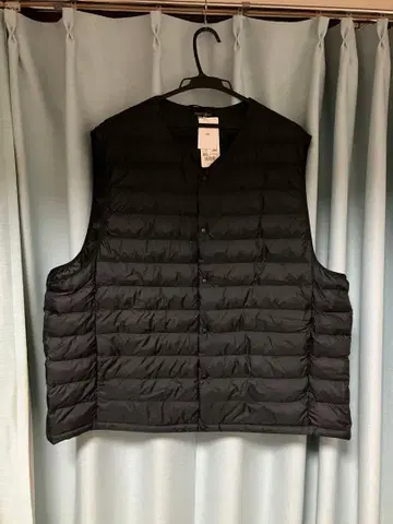 새상품 퍼프 테크 컴팩트 베스트 4XL 블랙