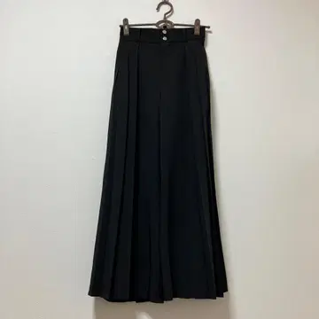 HARE 블랙 가우초 와이드 팬츠 플리츠 어른스러운 가을 겨울 멋짐