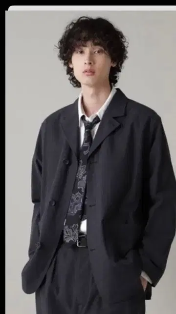 margaret howell 자켓 블랙 코튼