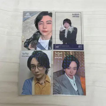오오모리 모토키 포토 카드 레어 4장 세트