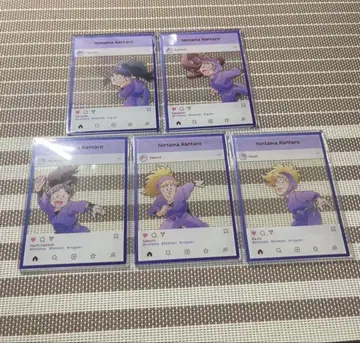 닌타마 란타로 아크릴 트레이딩 카드 플레이트 5학년