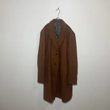 GU 브라운 체스터 코트