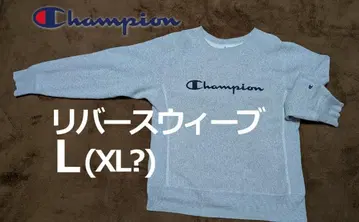 리버스 위브 L(XL?) 챔피온 맨투맨 트레이닝복 그레이