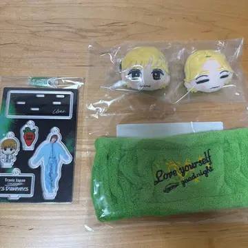 트라자 나카무라 카이토 헤어밴드&앞머리 클립 세트 미니 아크릴 스탠드