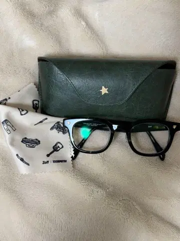 zoff 와 시미츠 콜라보 안경