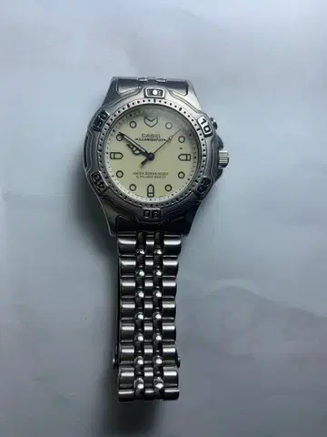CASIO 아날로그 손목시계 방수 스테인리스