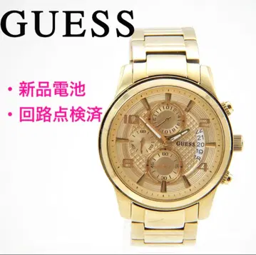 [ 새상품 배터리 회로 검사 완료 ] GUESS 게스 손목시계 남성용