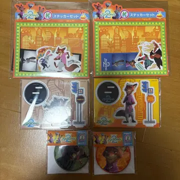 주토피아 해피 복권 니블스 닉 set