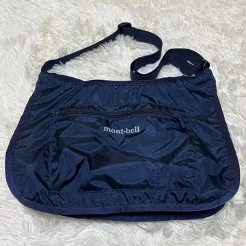 몽벨 Mont-bell 나일론 숄더백 네이비 [ 새상품급 ]