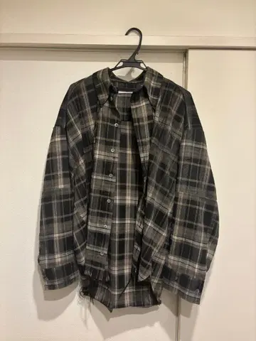 cmmawear 코마웨어 체크 셔츠