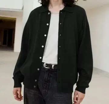 T/C 베이직 니트 셔츠 가디건