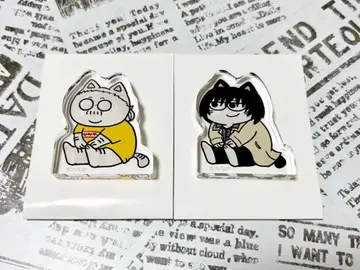 사카모토 데이즈 플라자 지로리 미니 아크릴 블록 캣 사카모토 타로 나구모