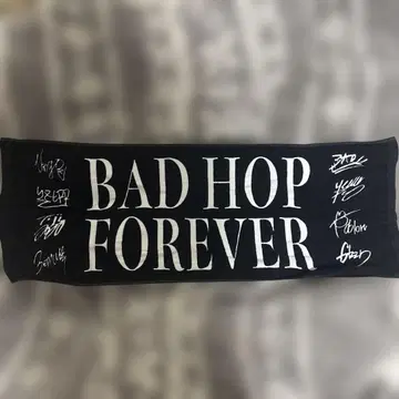 BAD HOP FOREVER 사인 포함 타월