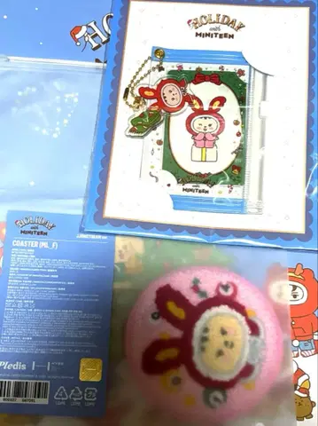 SEVENTEEN 홀리데이 팝업 춴트람 파우치 코스터