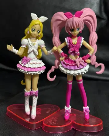 스위트 프리큐어 피규어 2체