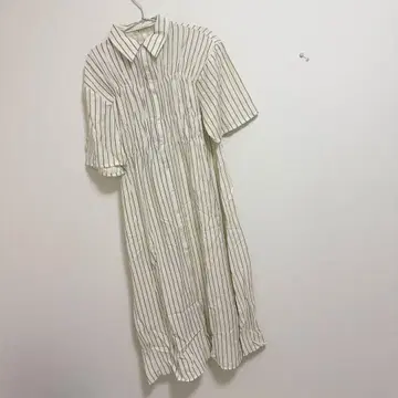 바브 뷔스티에풍 셔츠 원피스