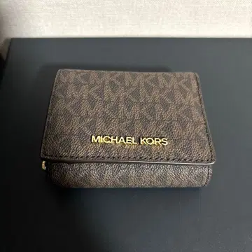 마이클코어스 3단 폴더형 지갑 미니 지갑 지퍼 지갑