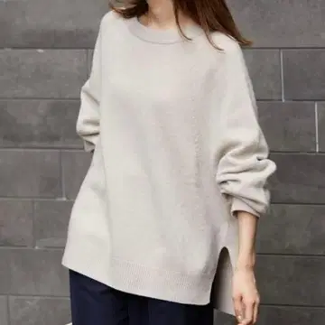 프레임워크 래글런 슬리브 와이드 풀오버