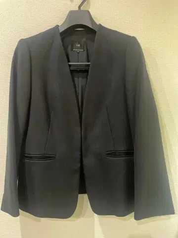 23구 빅 사이즈 네이비 울 자켓