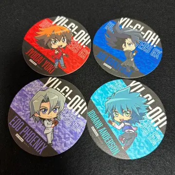 유희왕 GX 콜라보 카페 코스터 세트