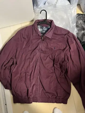 랄프 로렌 퍼플 아우터 90s