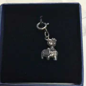 헬로키티 액세서리 참 코끼리 키티 Silver925