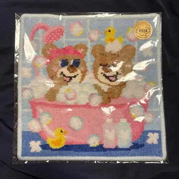 니코니나 목욕 타임 페이러 손수건