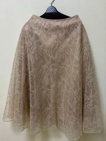 [ 미사용 새상품 ] CELFORD 플레어 스커트 레이스 자수 a라인