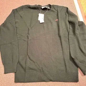 LACOSTE HR722F9M 다크 그린 니트 스웨터 L 사이즈