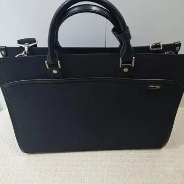 블랙 캔버스 비즈니스 백