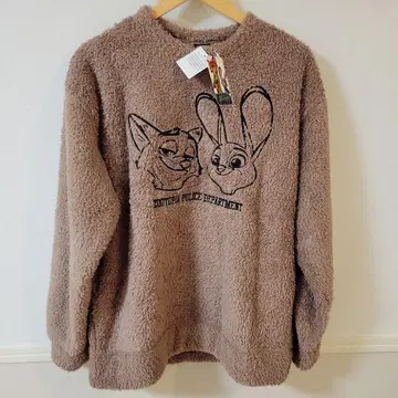 주토피아 2 영화 닉 주디 복슬복슬 맨투맨 플리스 디즈니